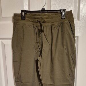 Zyia Active Olive Green Stretch Trail Jogger Pants XXL
